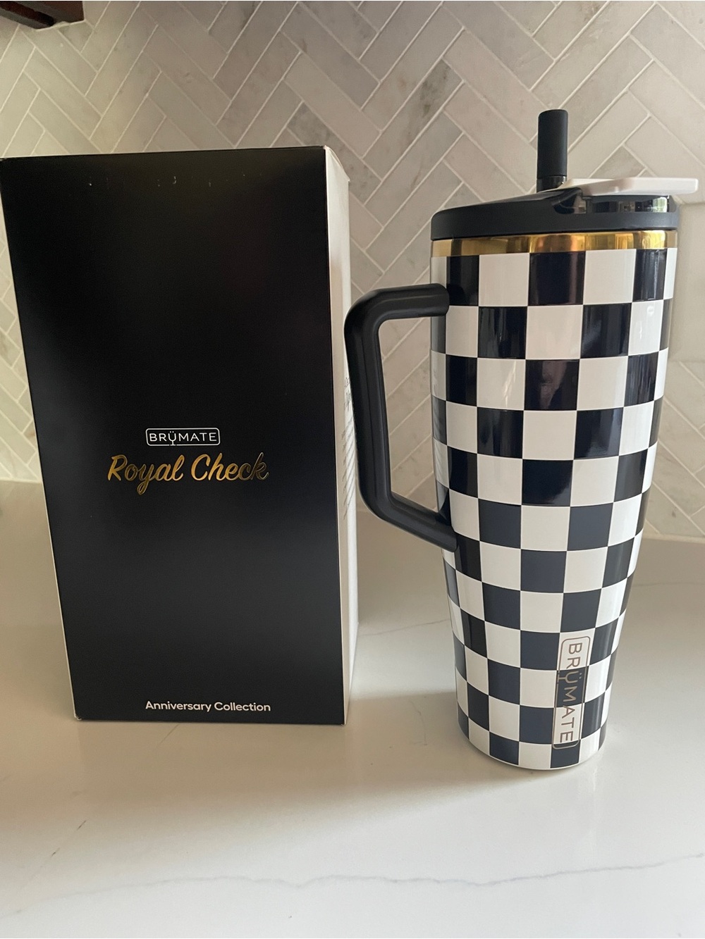 ROYAL CHECK Brumate Anniversary 40oz Era Flip